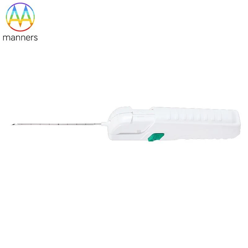 Automatic biopsy needles