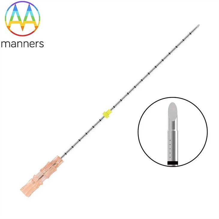 Disposable PTC Echogenic Needle
