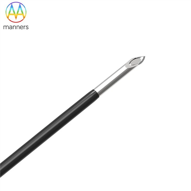 RF Needles With Straight Sharp Tip