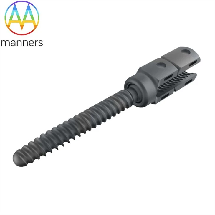 Titanium Orthopedic Implant Surgical Spine Pedicle Screw