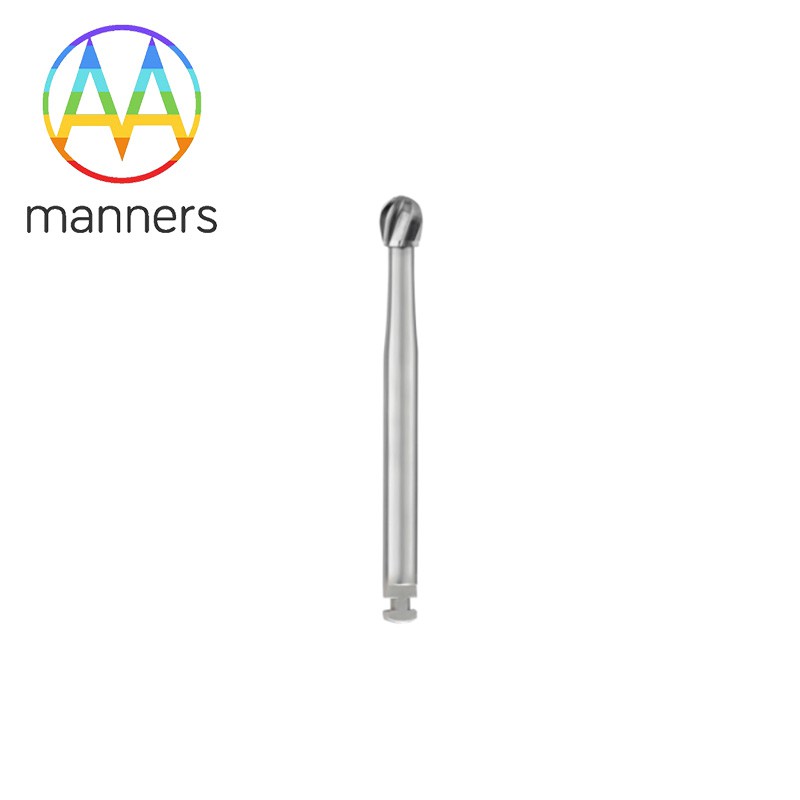 Dental round bur stainless steel 14mm Dental round bur stainless steel 14mm